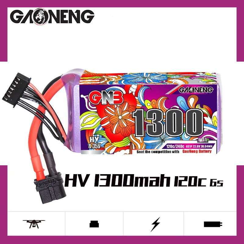2Pcs GNB 6S Lipo Battery 22.8V - Drone Battery Plate avis et prix