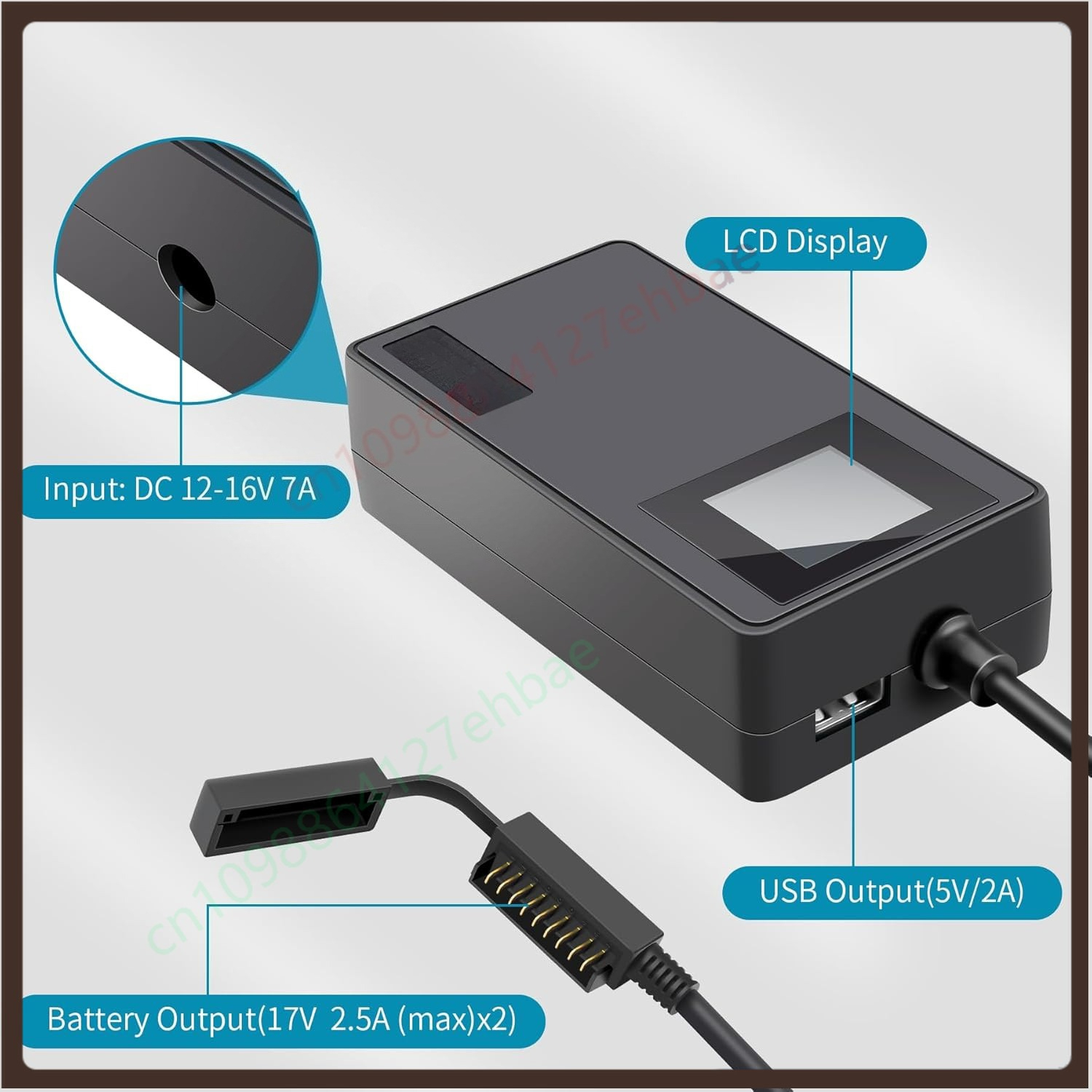 LCD battery car charger for DJ - Drone Battery 3S avis et prix