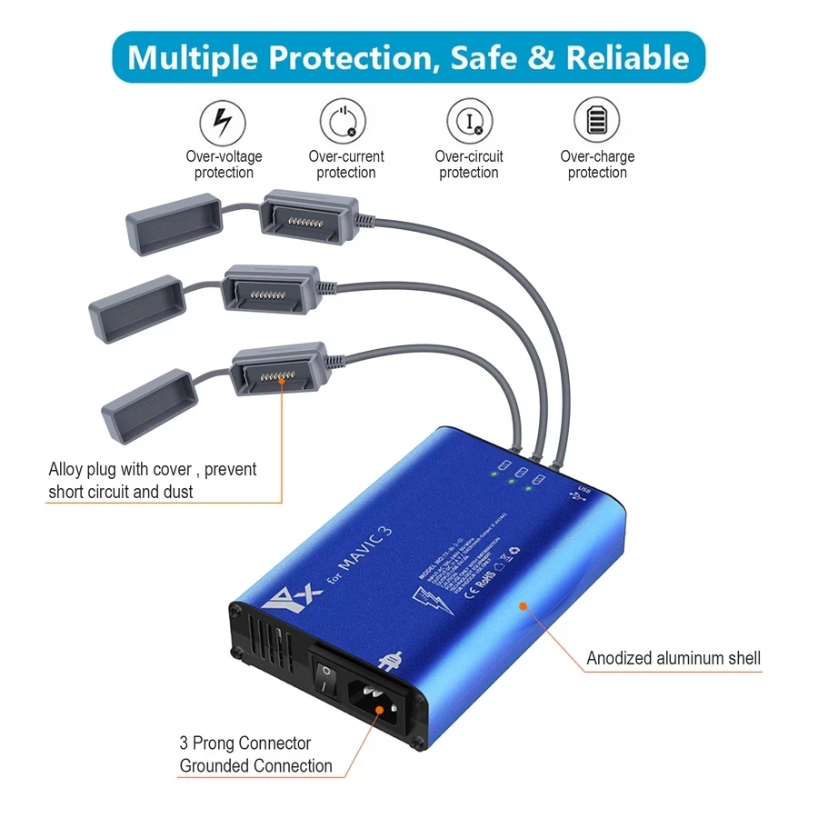 Battery Charger Hub 5in1 Charg - Drone Battery Smart avis et prix