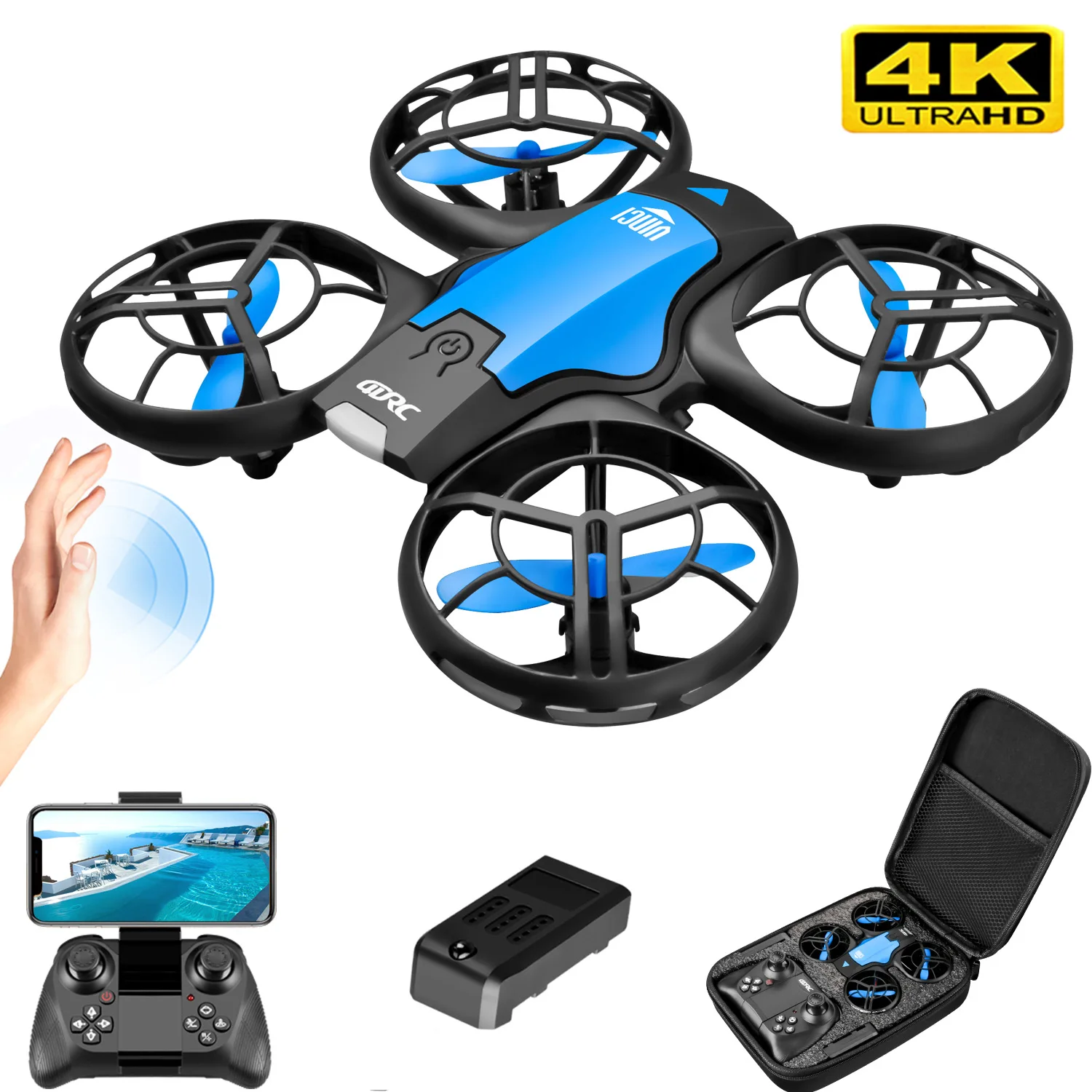 V8 New Mini Drone 4K Professio - Drone Battery Box avis et prix
