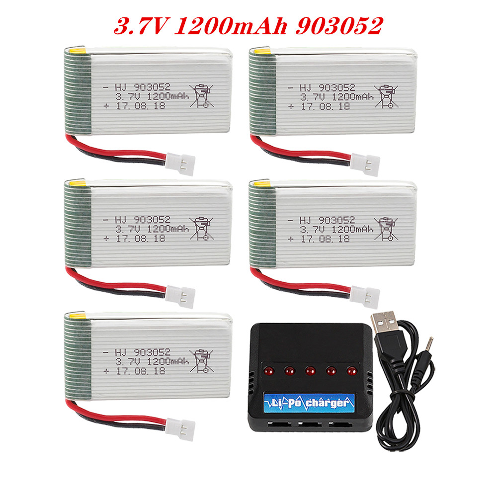 3.7V 1200mah 903052 Lipo Batte - Drone Battery Balance Charger avis et prix