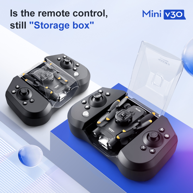 Mini V30 WiFi FPV Drone With 4 - Drone Battery Box avis et prix