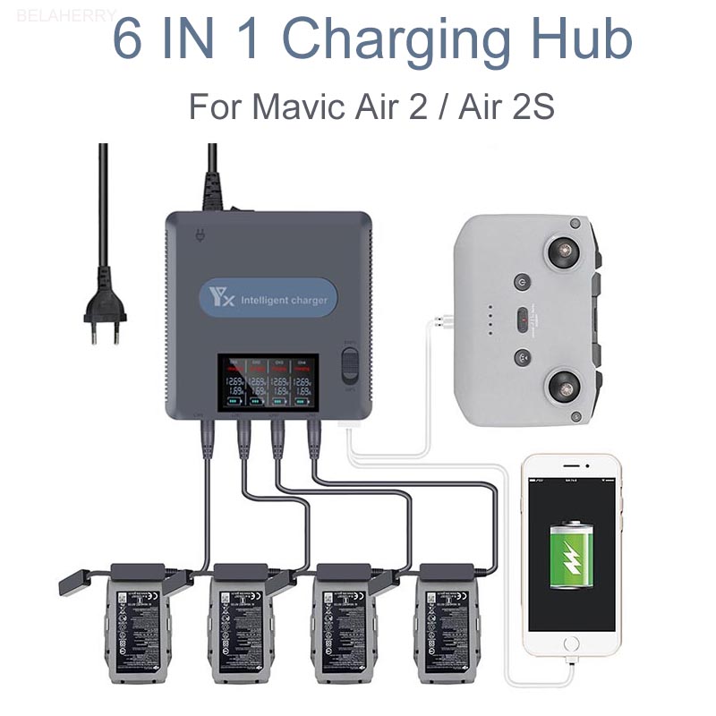 6 in 1 Digital display Battery - Drone Battery Smart avis et prix