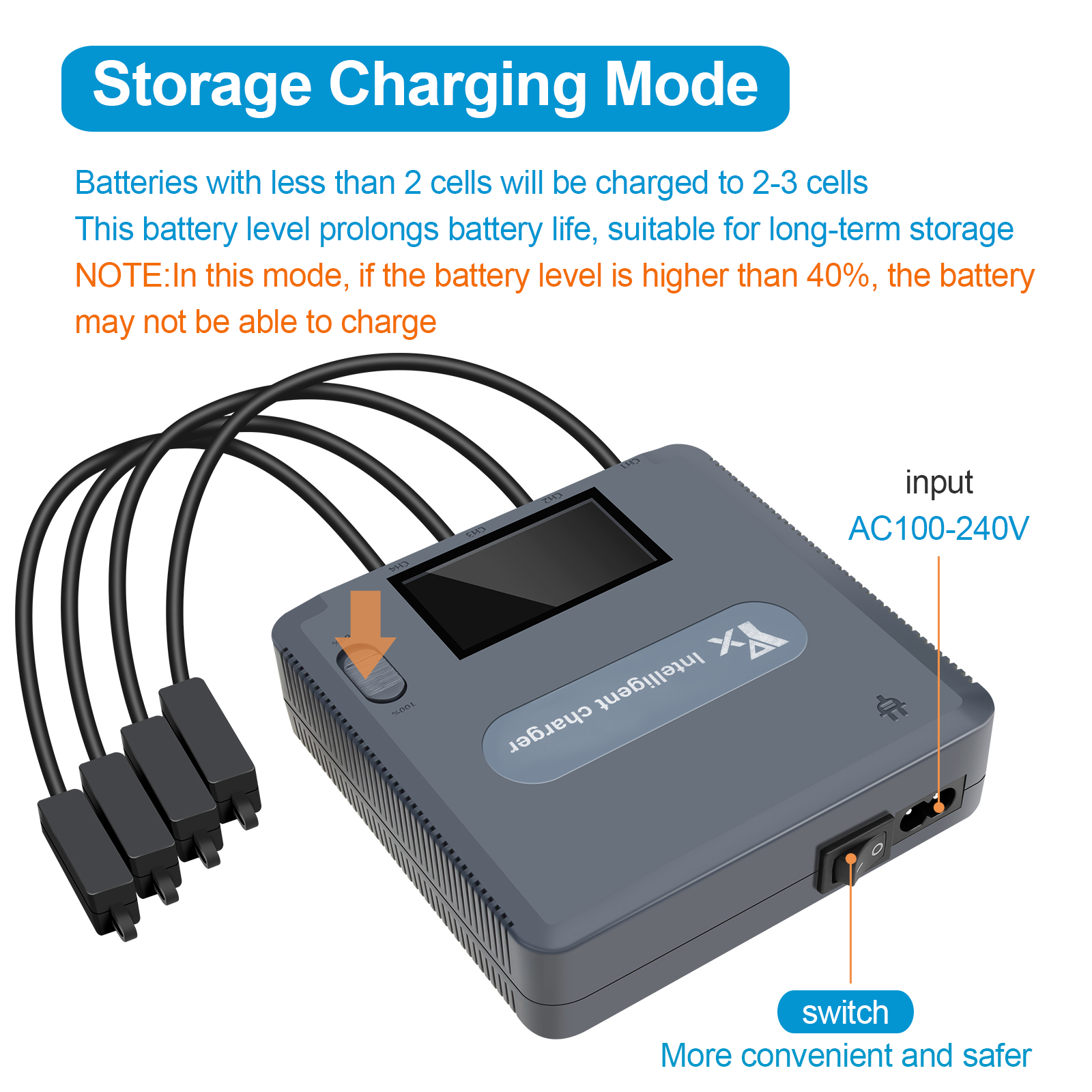 6 in 1 Digital display Battery - Drone Battery Smart avis et prix