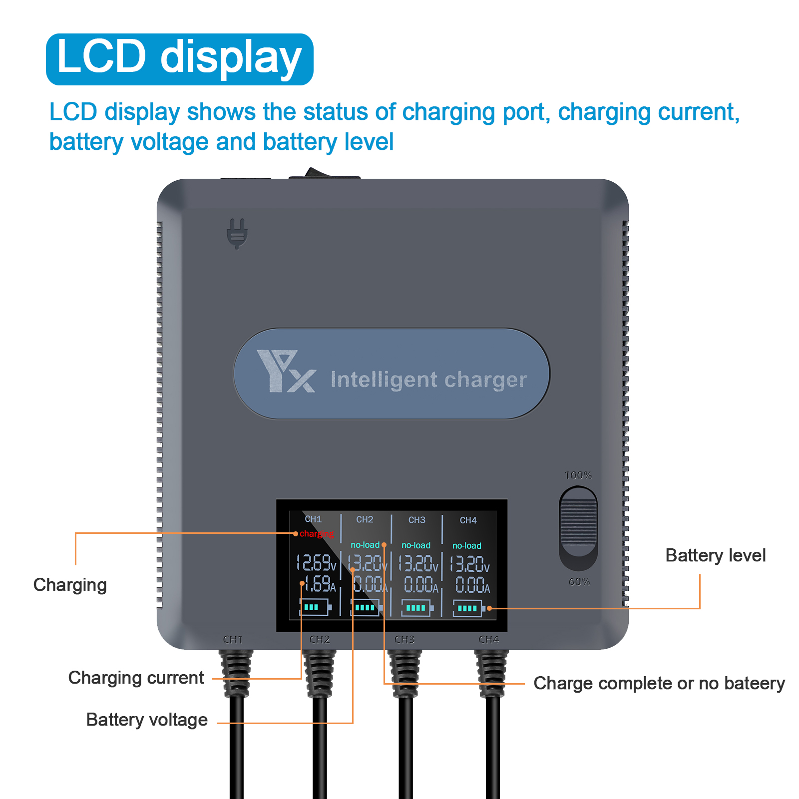 6 in 1 Digital display Battery - Drone Battery Smart avis et prix