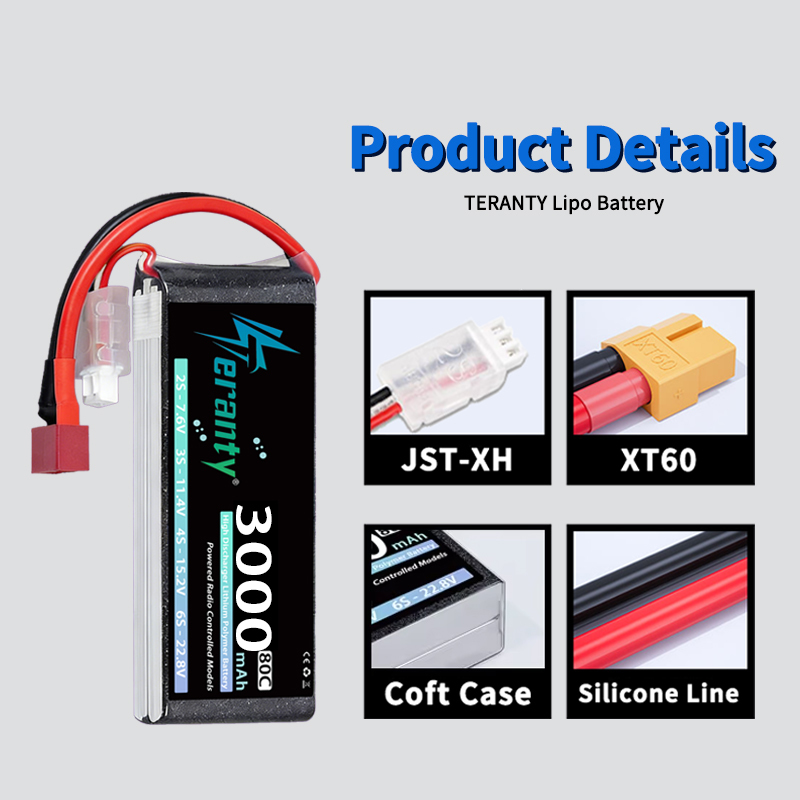 TERANTY 2S 3000mAh Lipo Batter - Drone Battery Plate avis et prix