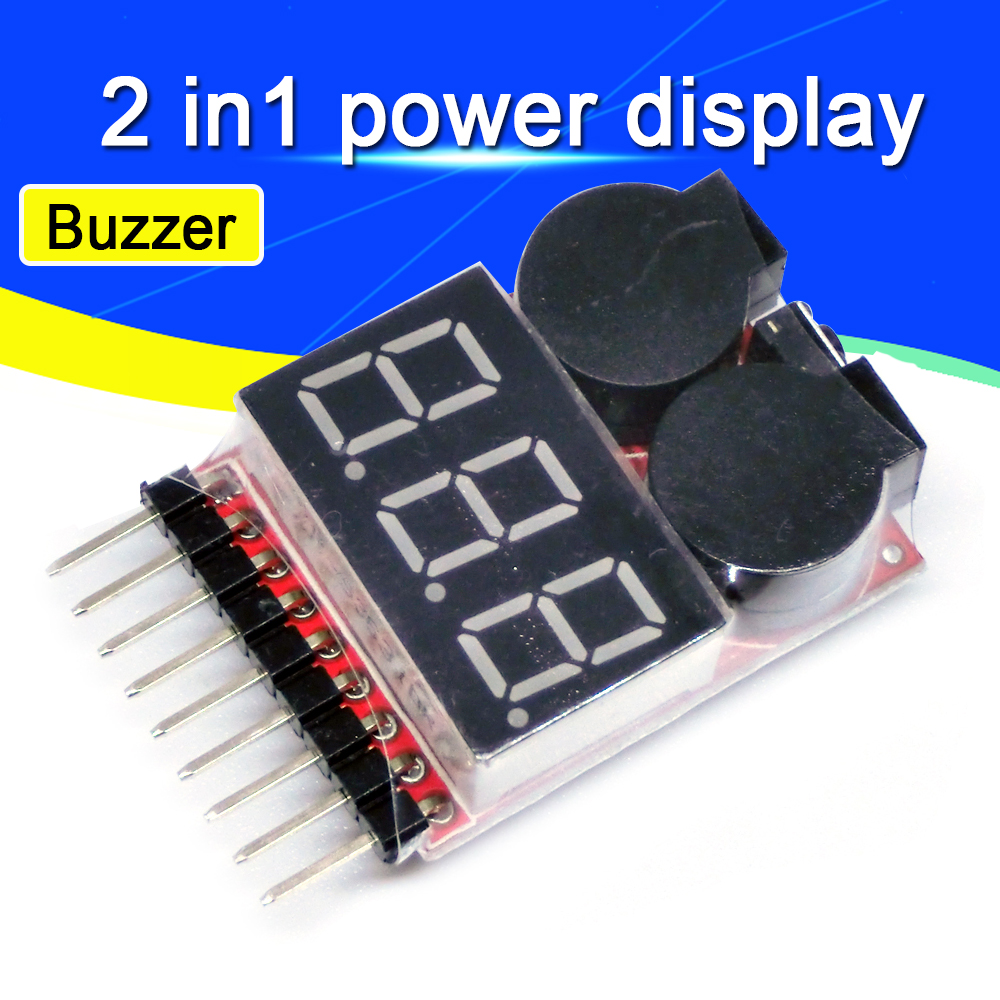 For 1S/2s/3s/4s/5s/6s/7s/8s Lo - Drone Battery Alarm avis et prix