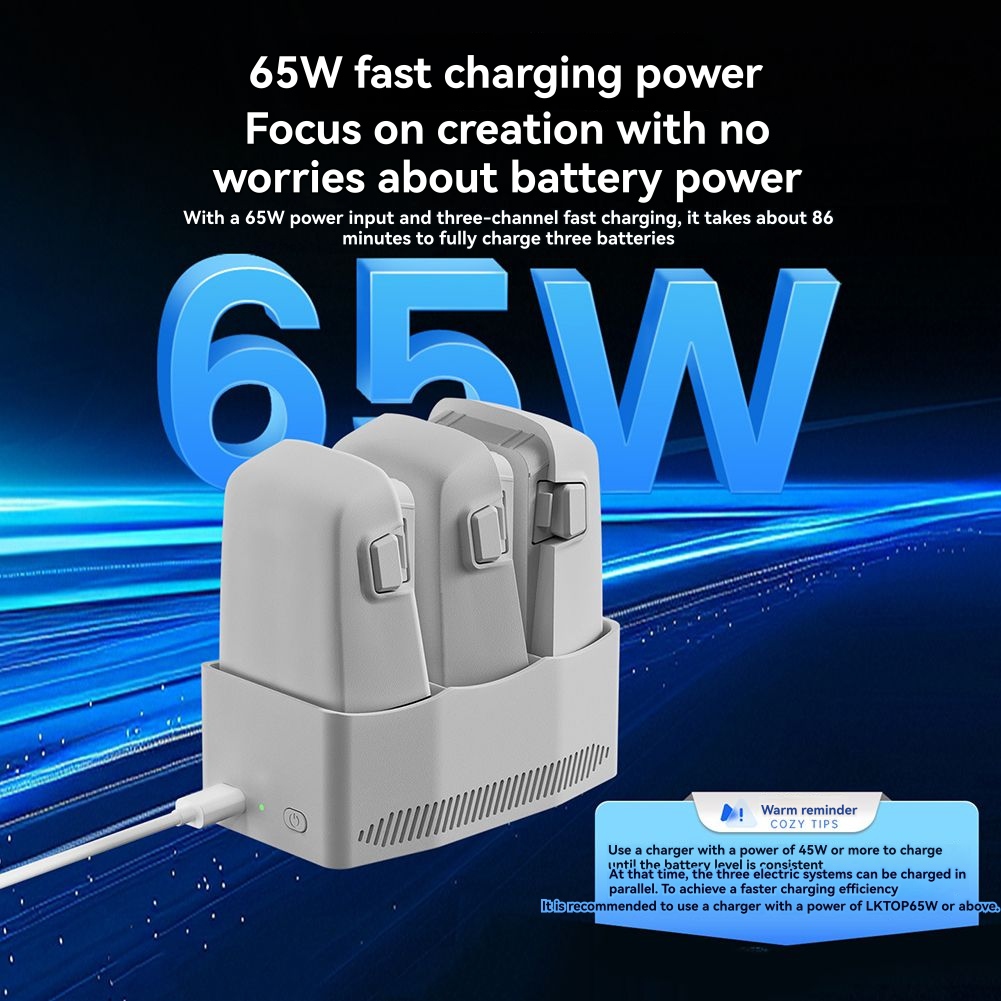 DTC5 65W Battery Charge Manage - Drone Battery Smart avis et prix