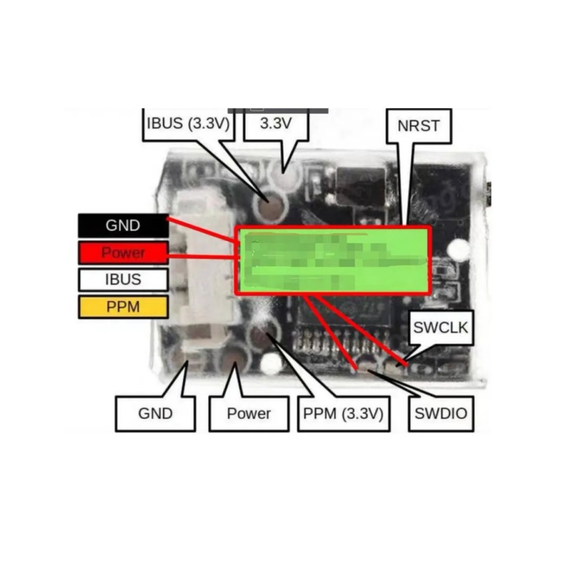 Flysky FS-8A 8CH 18CH Mini Rec - Drone Battery Plate avis et prix