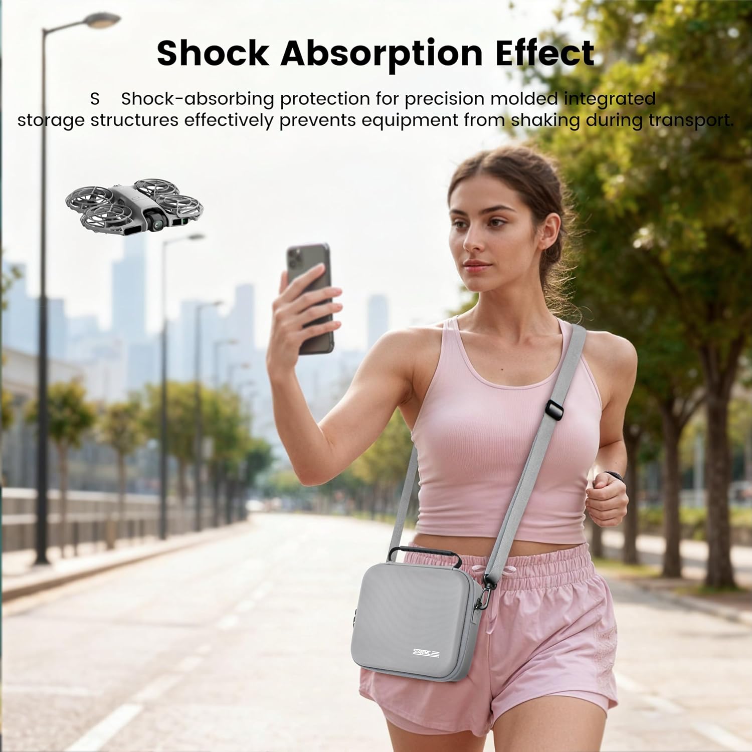 STARTRC Neo 2 Portable PU Shou - Drone Battery Case avis et prix