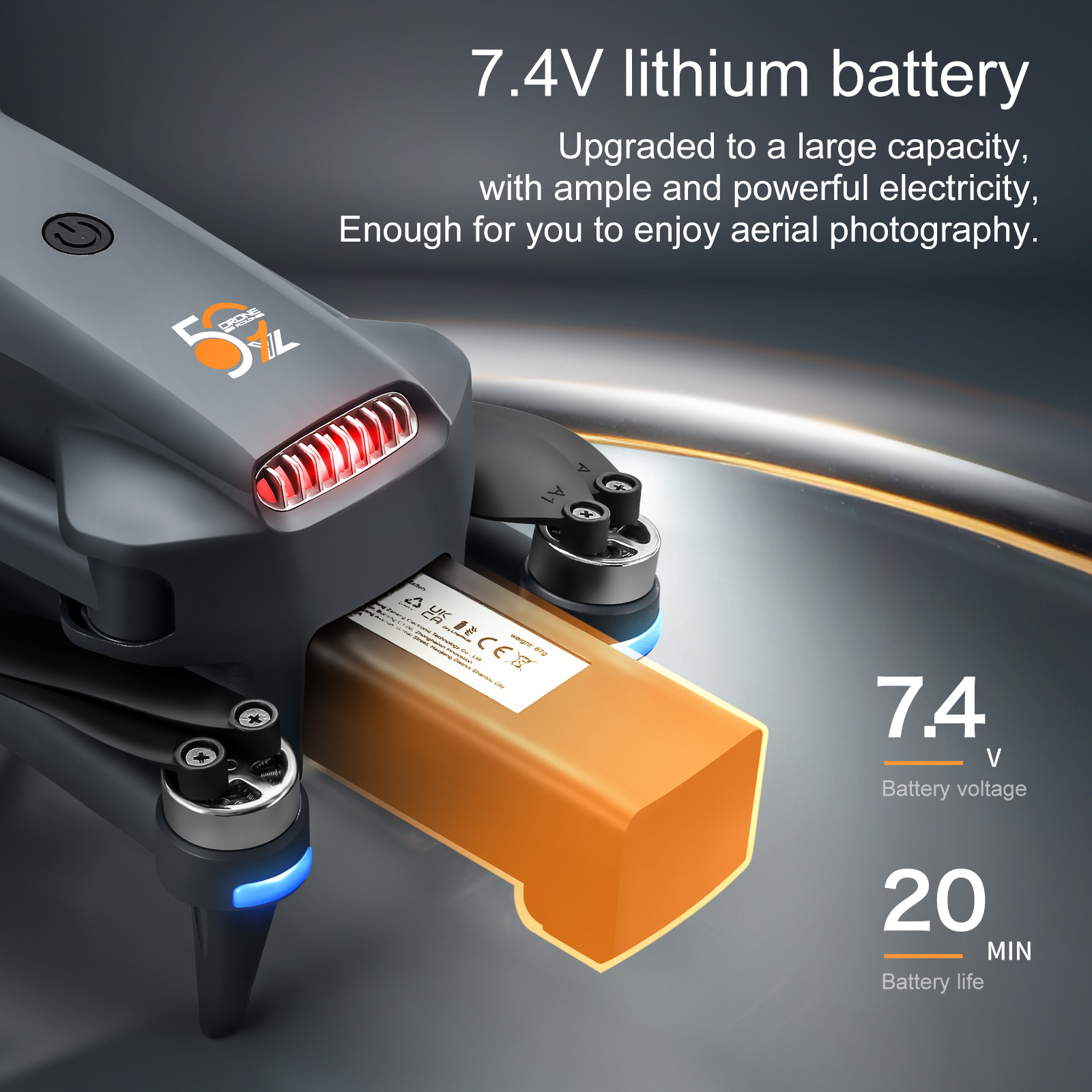 Original YL059 Drone Battery B - Drone Battery Li-Ion avis et prix
