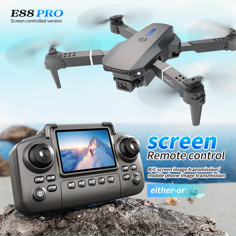 Professional E88 PRO Drone wit - Drone Battery Case avis et prix