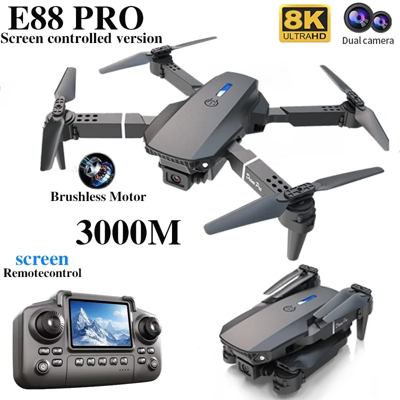 Professional E88 PRO Drone wit - Drone Battery Case avis et prix