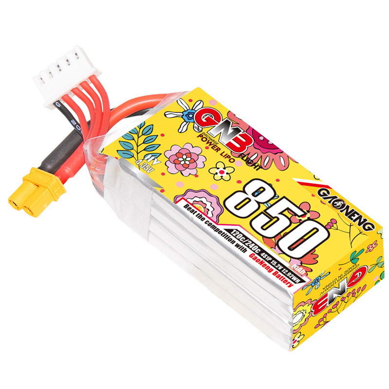 Upgraded GNB 4S 15.2V 850mAh L - Drone Battery 4S avis et prix