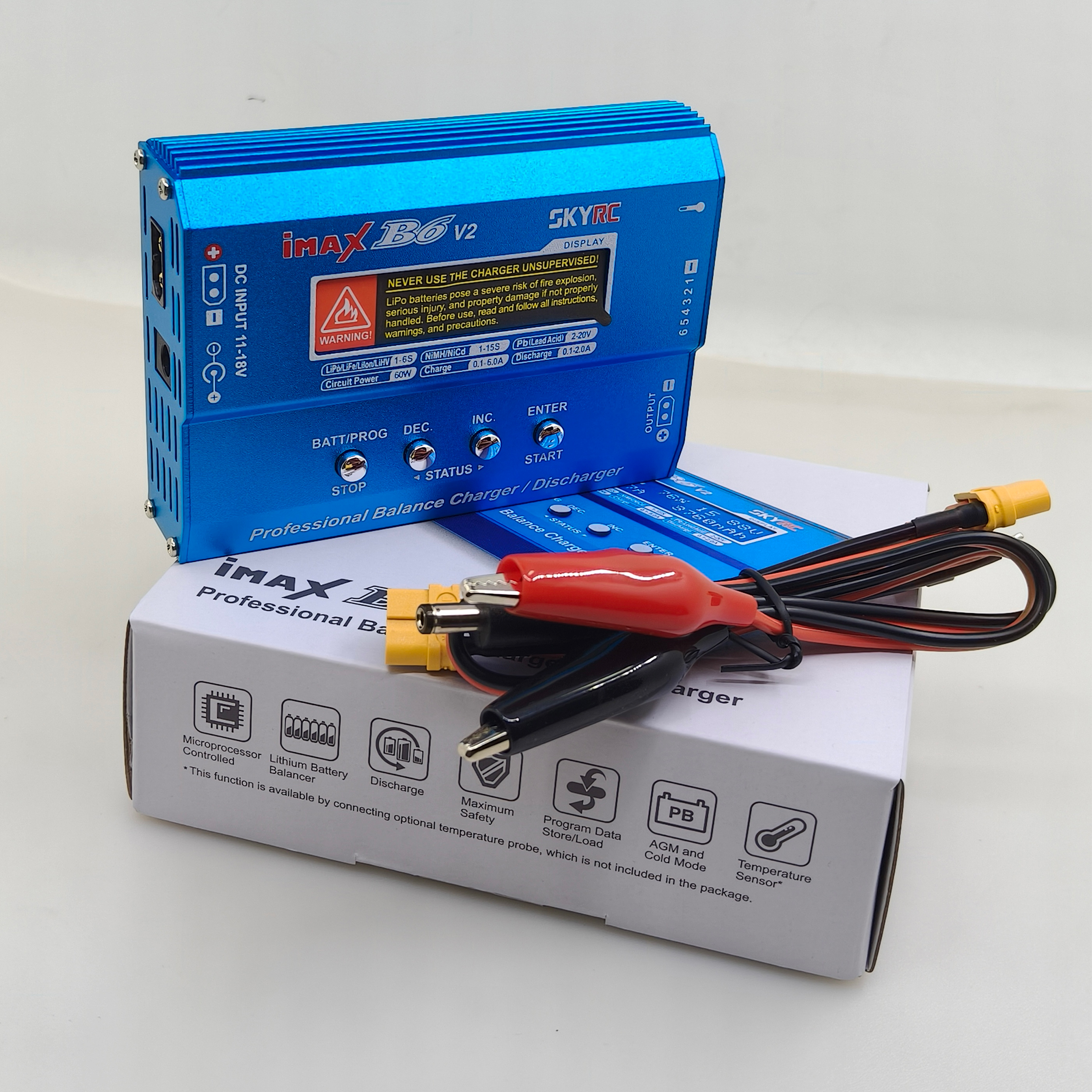 IMAX B6 / B6AC 80W T/XT60plug  - Drone Battery Balance Charger avis et prix