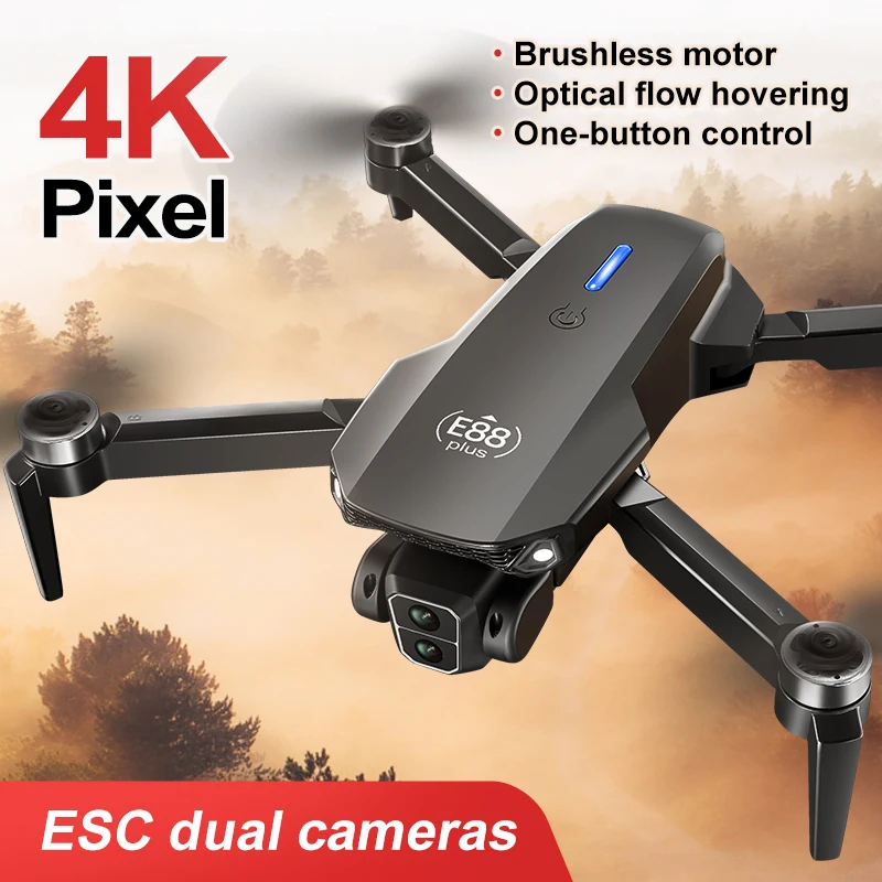 New E88 Plus Quadcopter Drone: - Drone Battery Case avis et prix