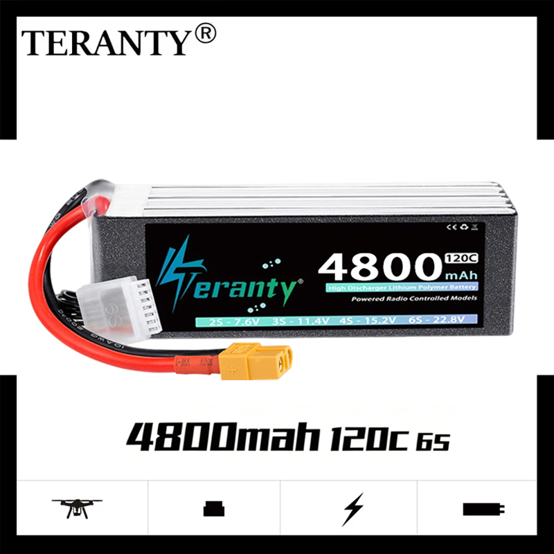 TERANTY 6S 4800mAh Lipo Batter - Drone Battery Plate avis et prix