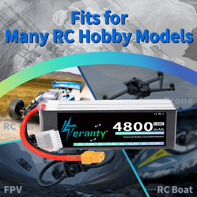 TERANTY 6S 4800mAh Lipo Batter - Drone Battery Plate avis et prix