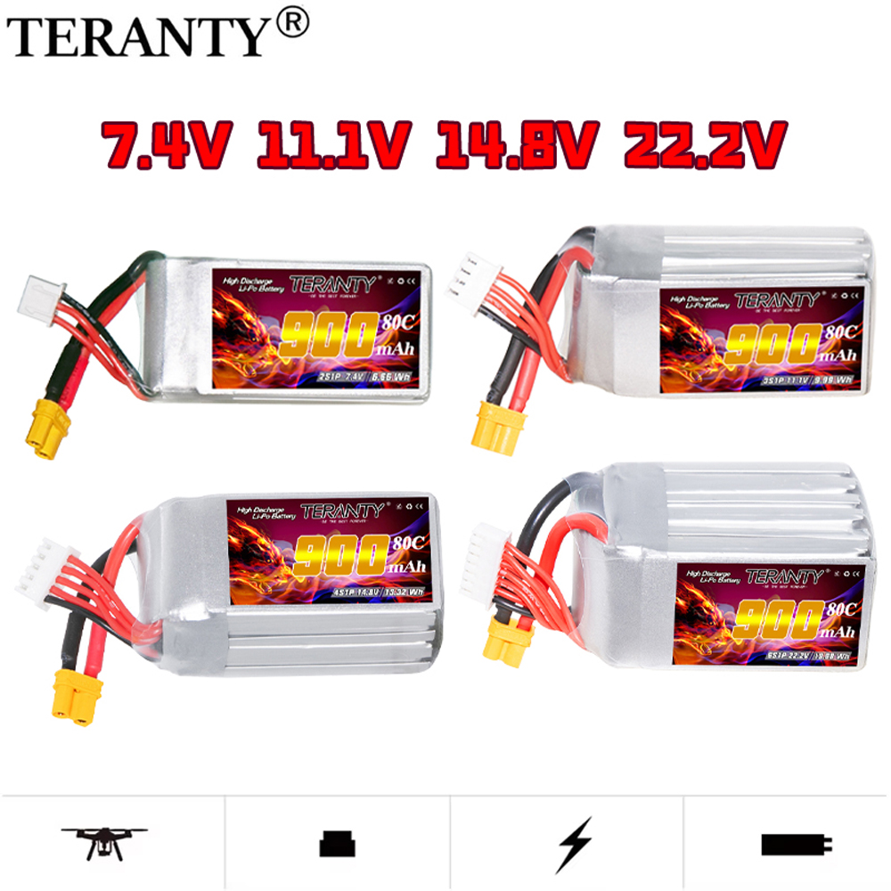TERANTY 2S 3S 4S 6S 7.4V 11.1V - Drone Battery 4S avis et prix