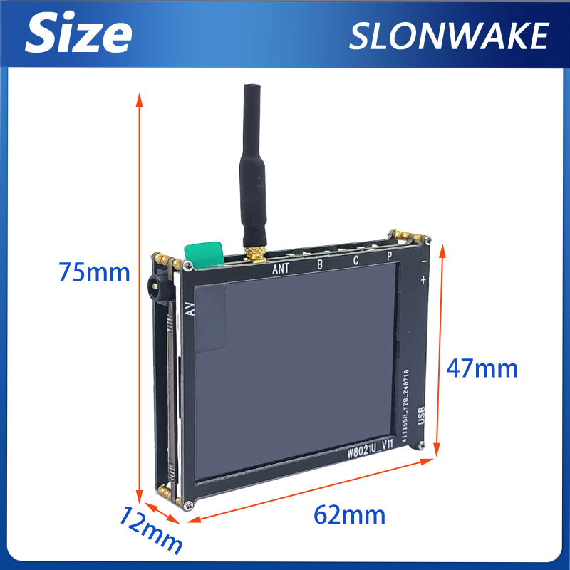 Micro 5.8G 56CH 2.4 Inch LCD 4 - Drone Battery Plate avis et prix