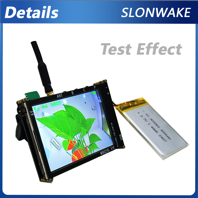 Micro 5.8G 56CH 2.4 Inch LCD 4 - Drone Battery Plate avis et prix