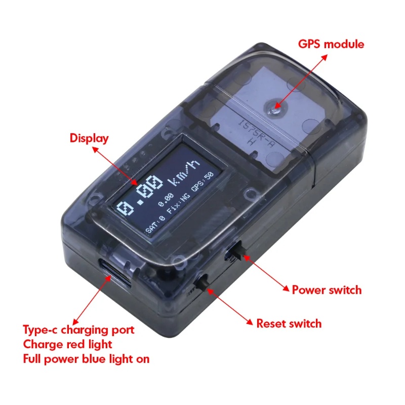 ZMR GPS Speedometer RC Drone T - Drone Battery Plate avis et prix