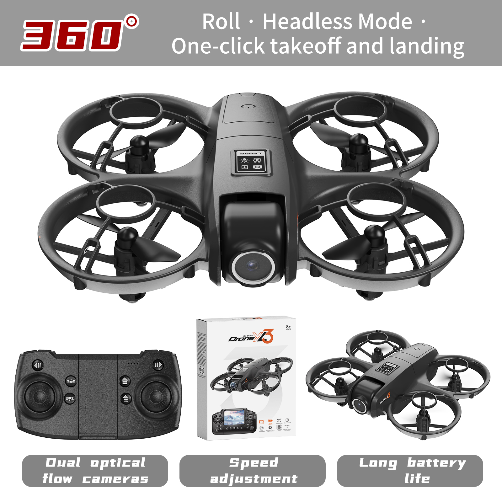YL3 Remote-Controlled Drone wi - Drone Battery Box avis et prix