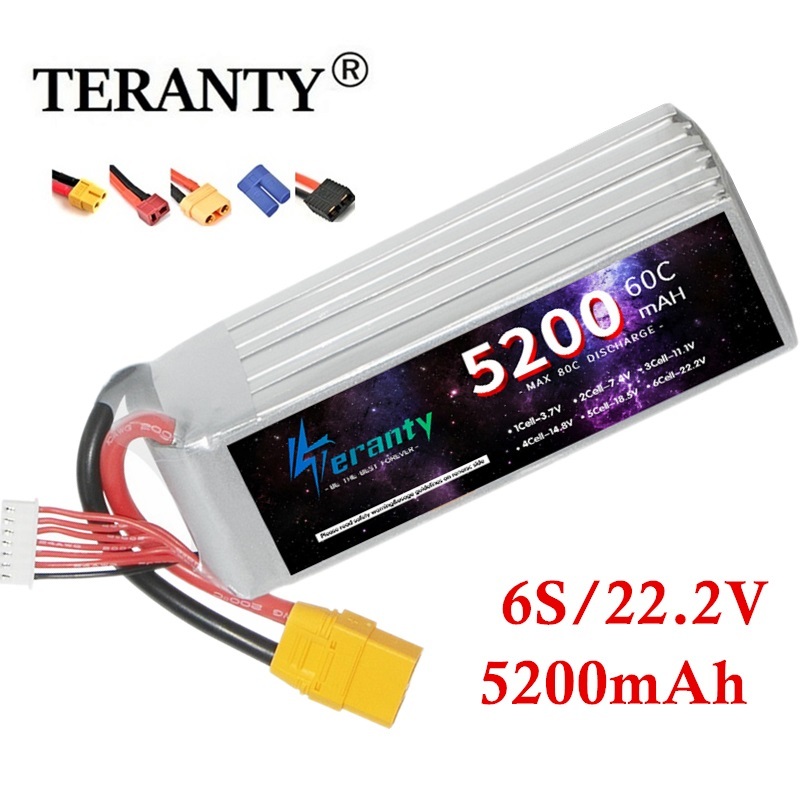 TERANTY 6S 5200mAh Lipo Batter - Drone Battery 6S avis et prix