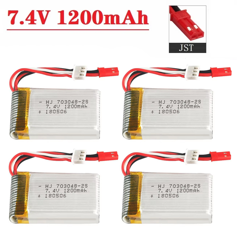 Lipo Battery 2S 7.4V 1200mAh 7 - Drone Battery Li-Ion avis et prix