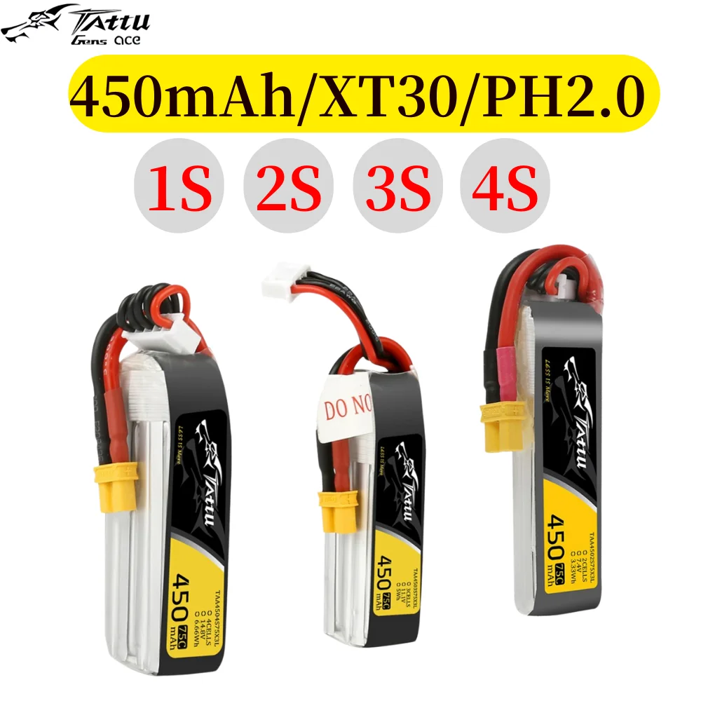 Ace Tattu Lipo Battery 7.4V 7. - Drone Battery 4S avis et prix