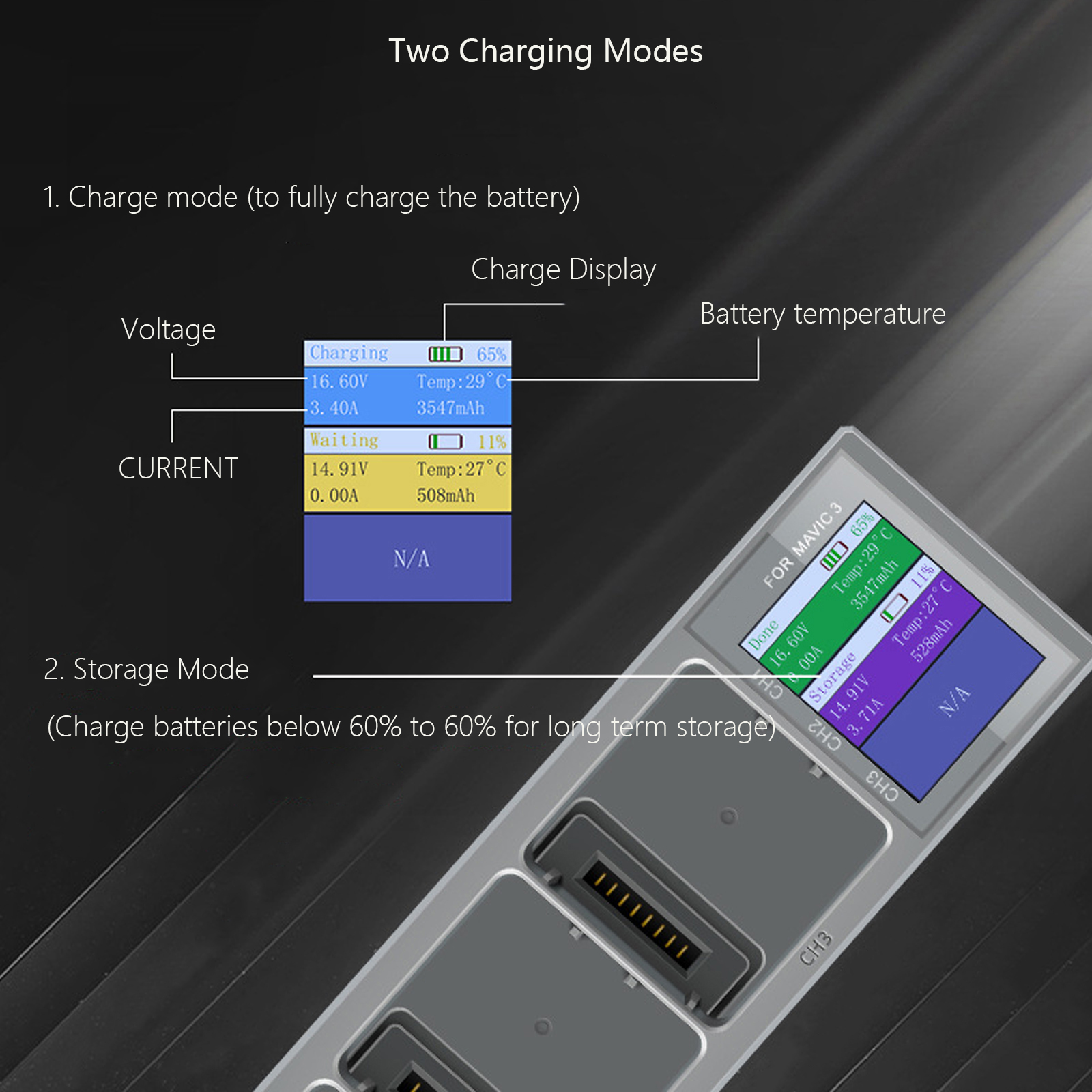 New 3 In 1 Charging Hub for DJ - Drone Battery Balance Charger avis et prix