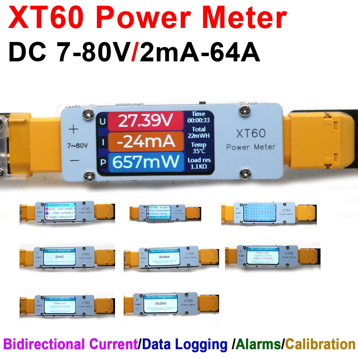 DC 7-80V 64A Bidirectional Pow - Drone Battery Alarm avis et prix