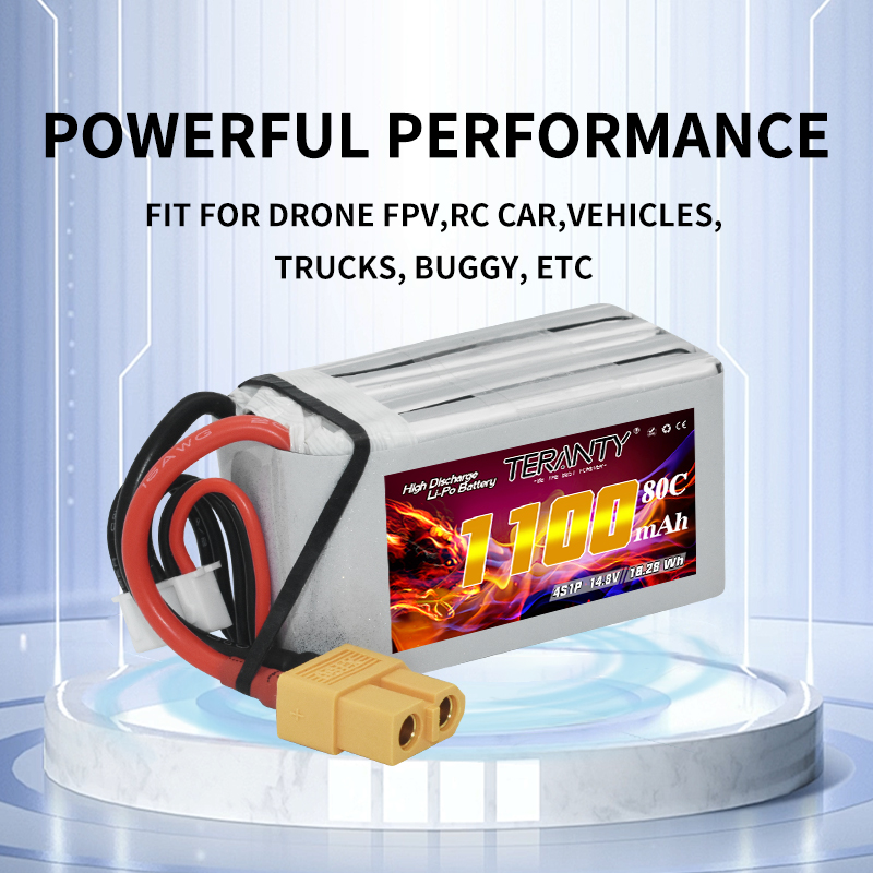TERANTY 4S 1100mAh 80C/160C Li - Drone Battery 4S avis et prix