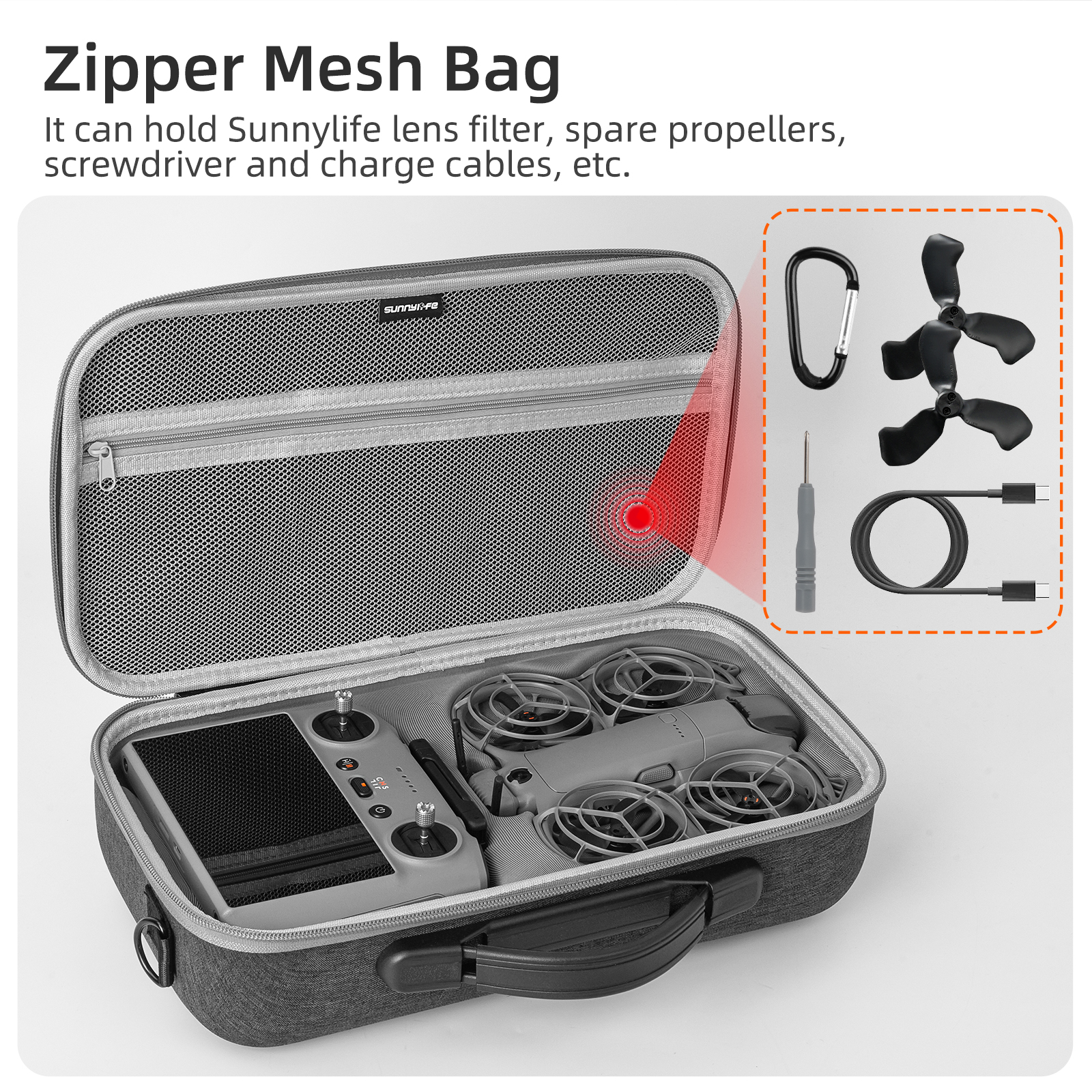 Carrying Case for DJI NEO 2 Dr - Drone Battery Bag avis et prix