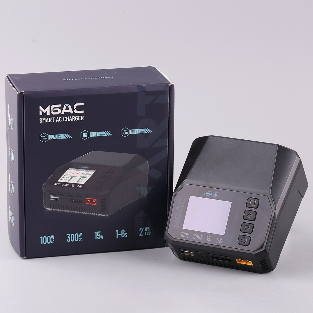 ToolkitRC M6AC 15A 300W Multif - Drone Battery 6S avis et prix