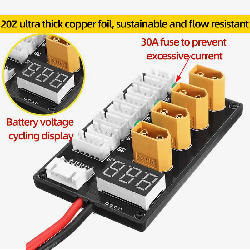 XT30 XT60 Lipo Battery Paralle - Drone Battery Parallel Board avis et prix