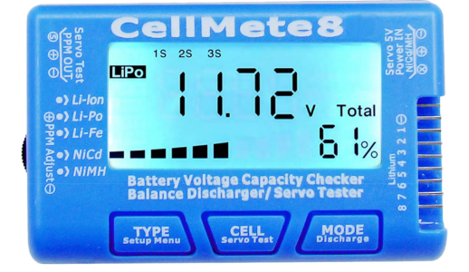 RC Cellmeter8 Cellmeter7 Digit - Drone Battery Voltage Checker avis et prix