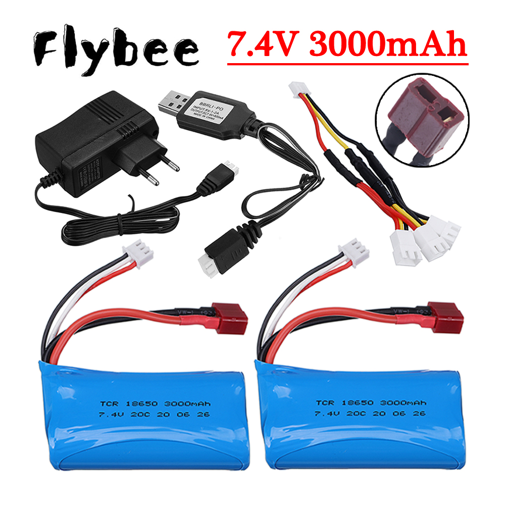 7.4V 3000mAh Li-ion Battery fo - Drone Battery Li-Ion avis et prix
