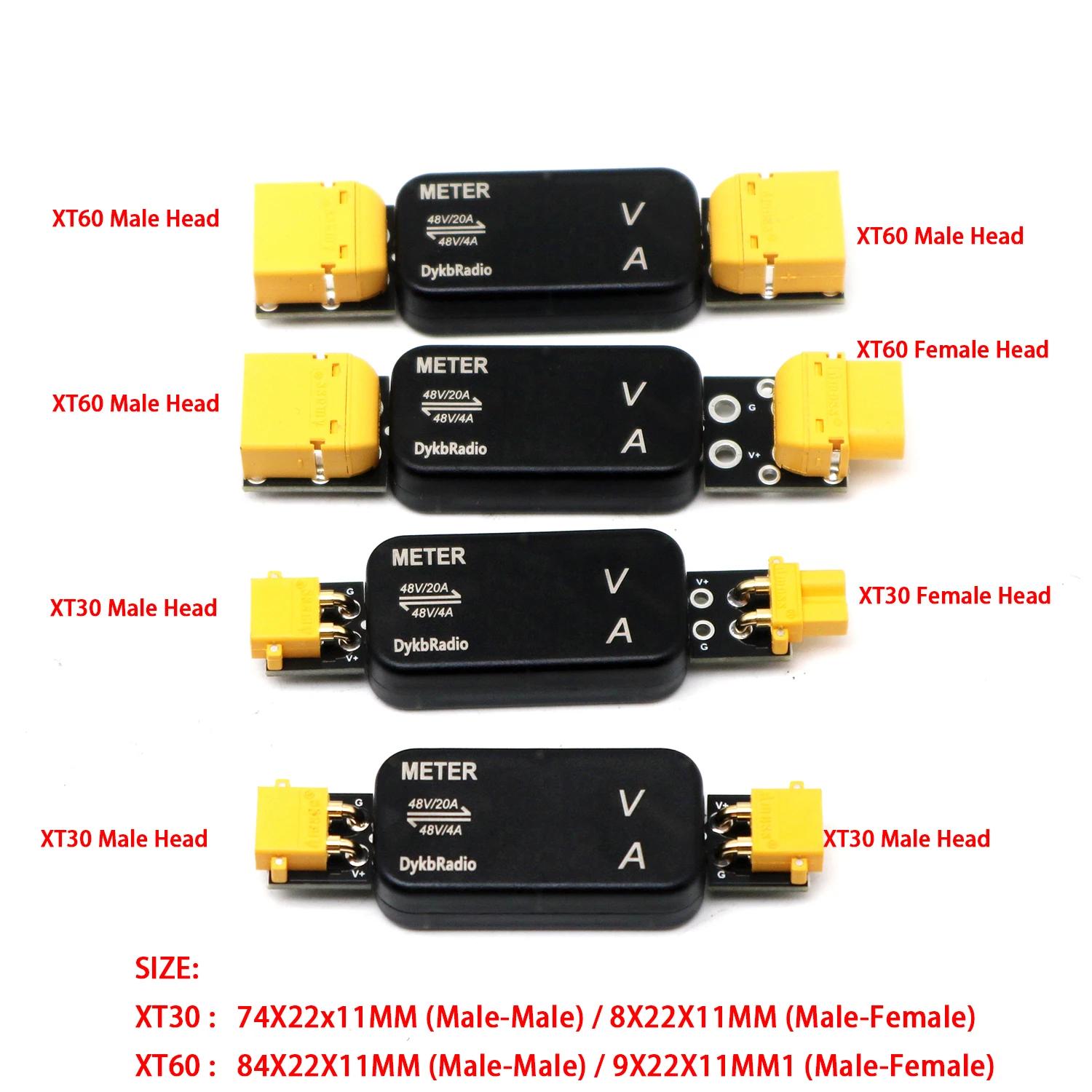 USB XT60 XT30 Voltmeter Ammete - Drone Battery Voltage Checker avis et prix