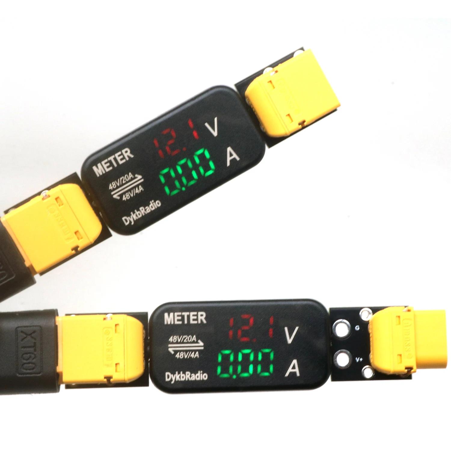 USB XT60 XT30 Voltmeter Ammete - Drone Battery Voltage Checker avis et prix