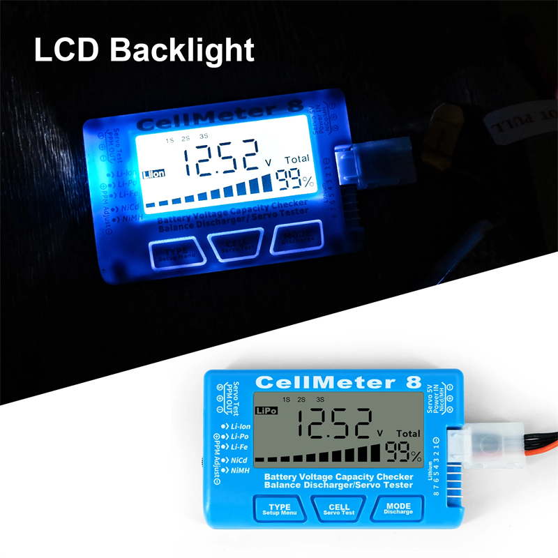 CellMeter 8 Digital Battery Ca - Drone Battery Voltage Checker avis et prix