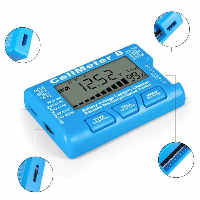 CellMeter 8 Digital Battery Ca - Drone Battery Voltage Checker avis et prix