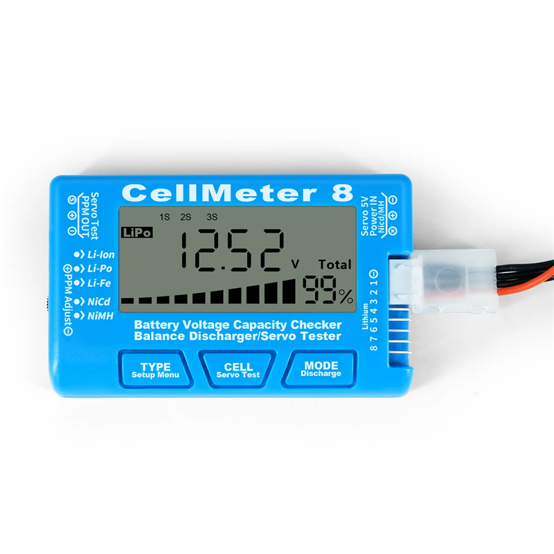 CellMeter 8 Digital Battery Ca - Drone Battery Voltage Checker avis et prix