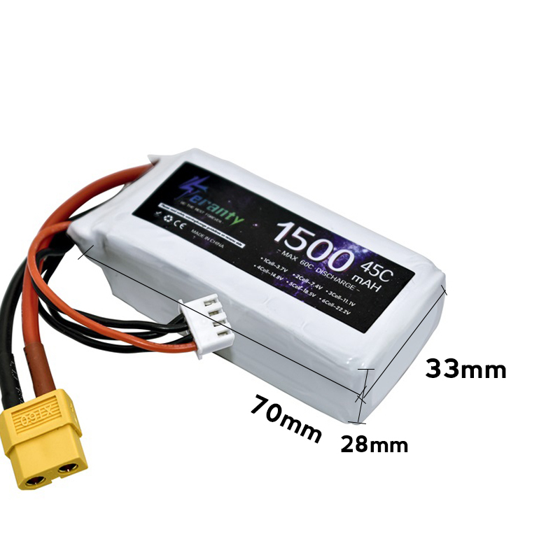 TERANTY 3s 45C 11.1V 1500mah L - Drone Battery Li-Ion avis et prix