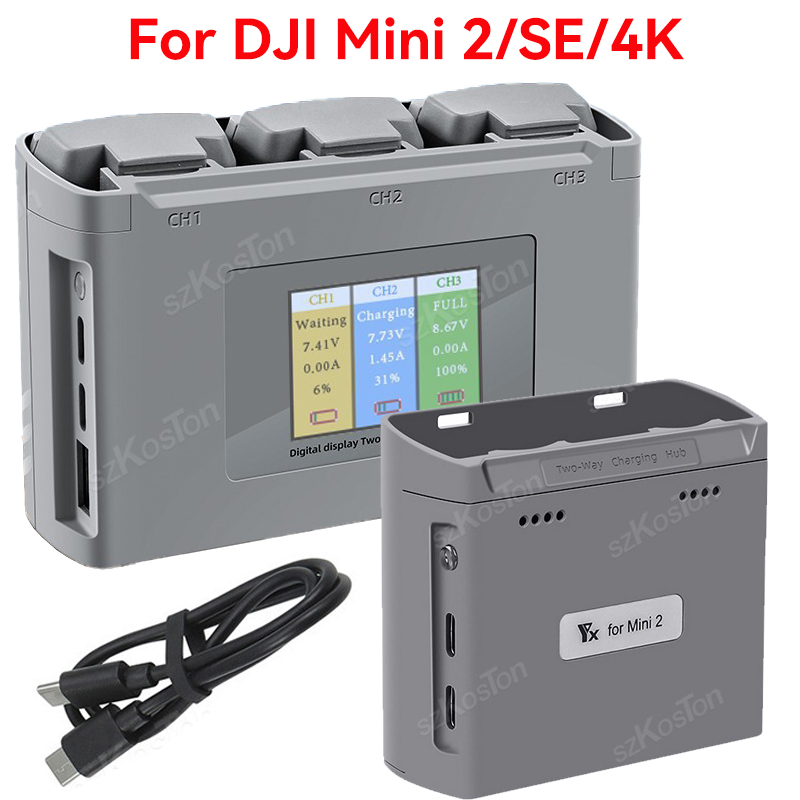 For DJI Mavic Mini 2/SE Mini 4 - Drone Battery Balance Charger avis et prix