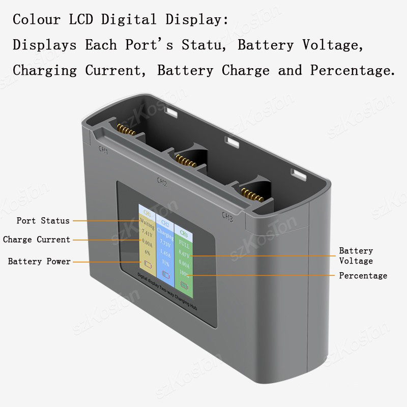 For DJI Mavic Mini 2/SE Mini 4 - Drone Battery Balance Charger avis et prix