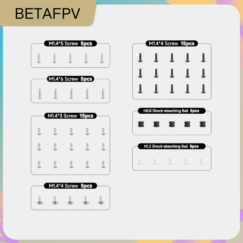 BETAFPV Drone Screw Pack Compa - Drone Battery Bag avis et prix