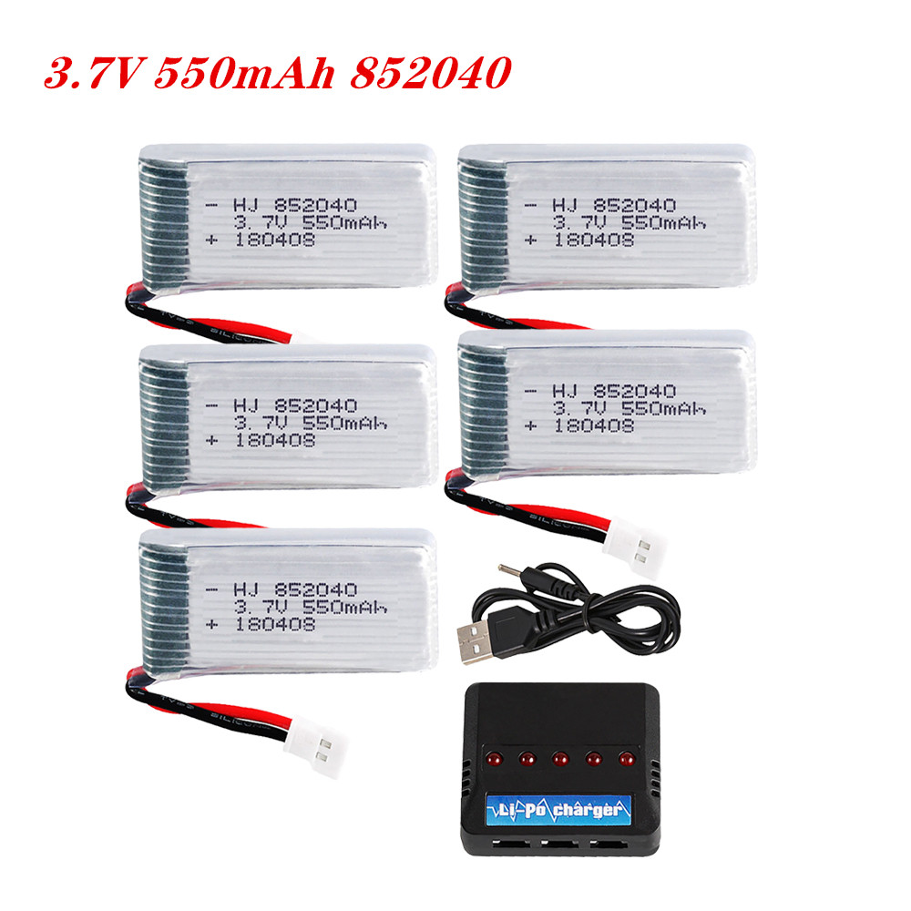 3.7V 550mAh 25C Lipo Battery 8 - Drone Battery Balance Charger avis et prix