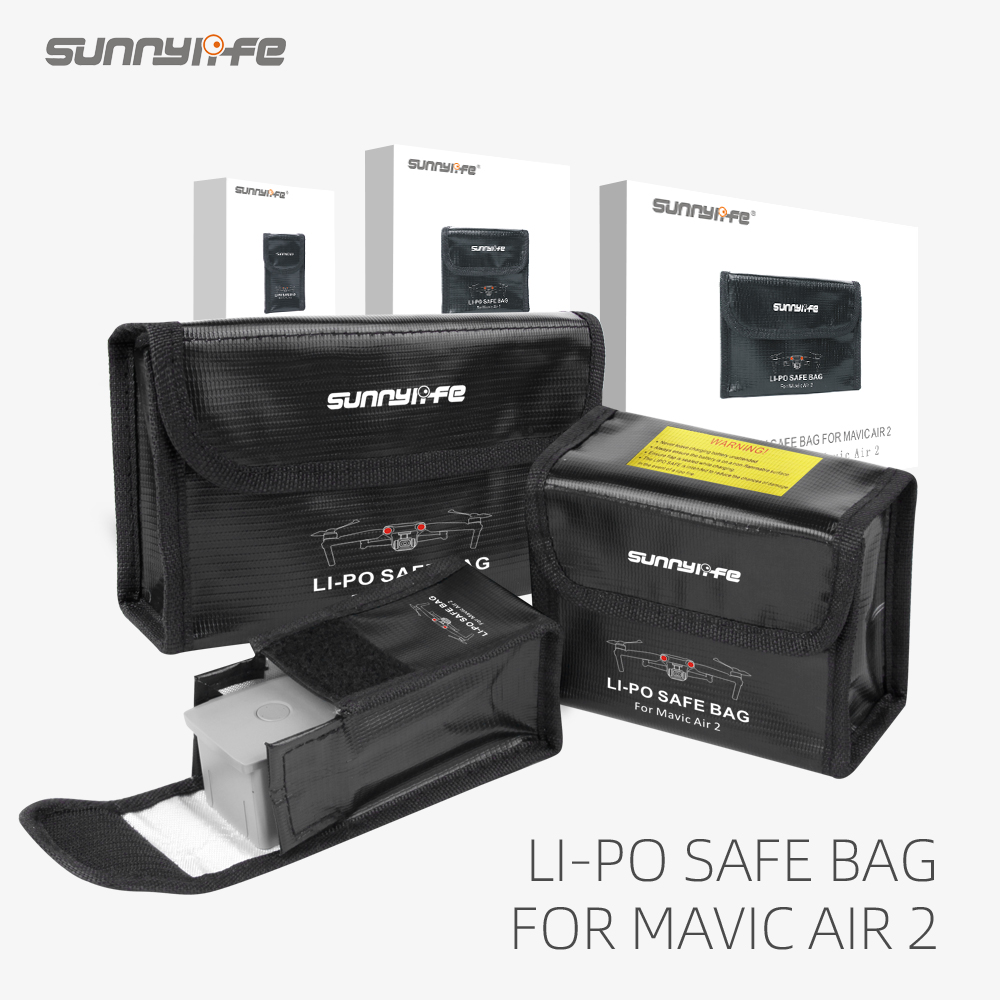 For DJI AIR 2S LiPo Safe Bag E - Drone Battery Bag avis et prix