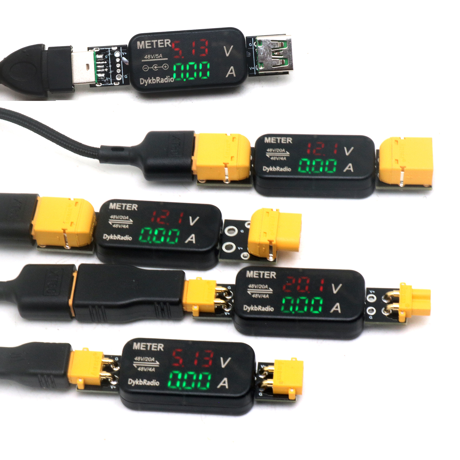 20A USB XT60 XT30 Voltmeter Am - Drone Battery Voltage Checker avis et prix